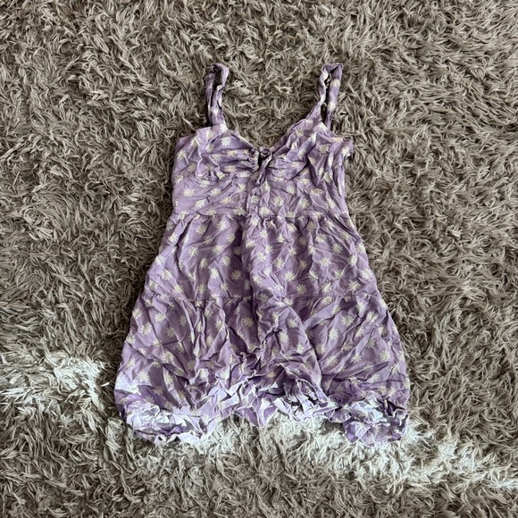 Cotton On Dresses & Skirts - Cotton On Purple Floral Mini Dress